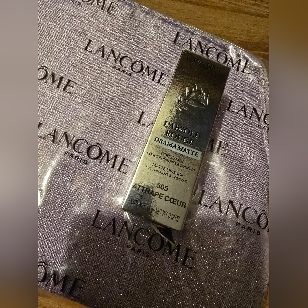 Lancome Paris Lip Stick & Bag